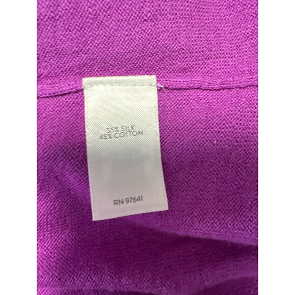 J. Jill Wearever Silk-Blend V-Neck Blouson-Sleeve Sweater Size 2X - Picture 6 of 8